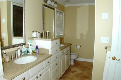 His & Hers Vanities w/ Drawer Stack